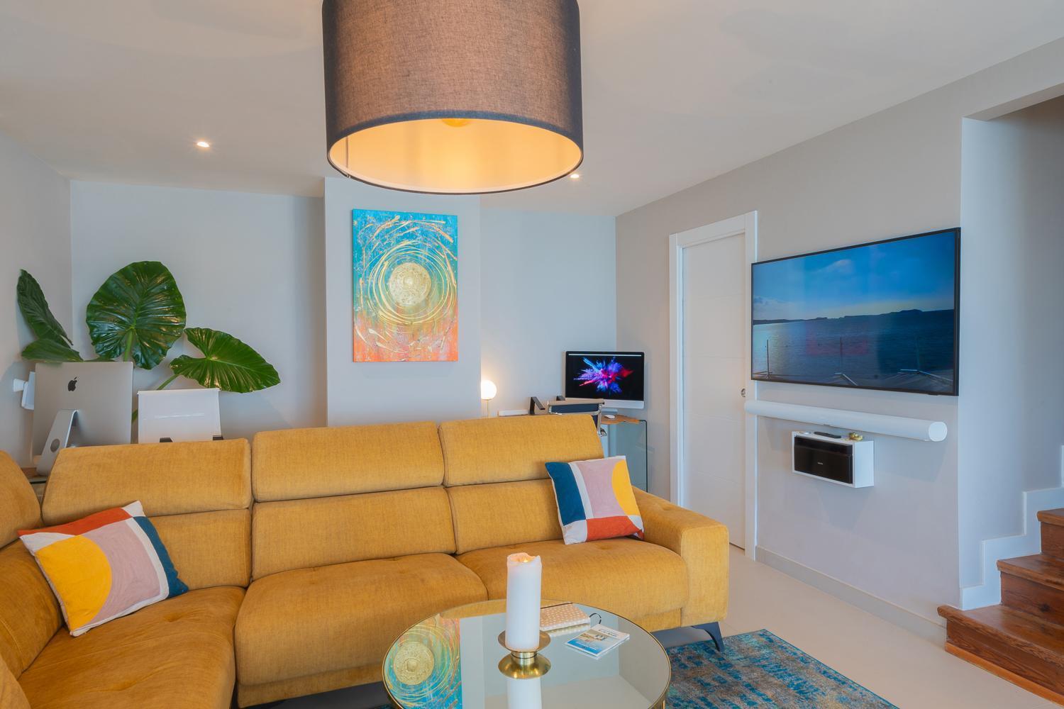 托雷莫利诺斯Private 250Sqm Garden Duplex, Jacuzzi, Cinema, Sea View Escape公寓 外观 照片