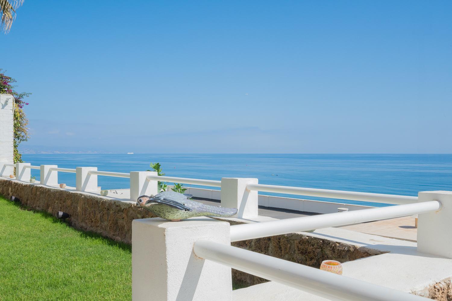 托雷莫利诺斯Private 250Sqm Garden Duplex, Jacuzzi, Cinema, Sea View Escape公寓 外观 照片