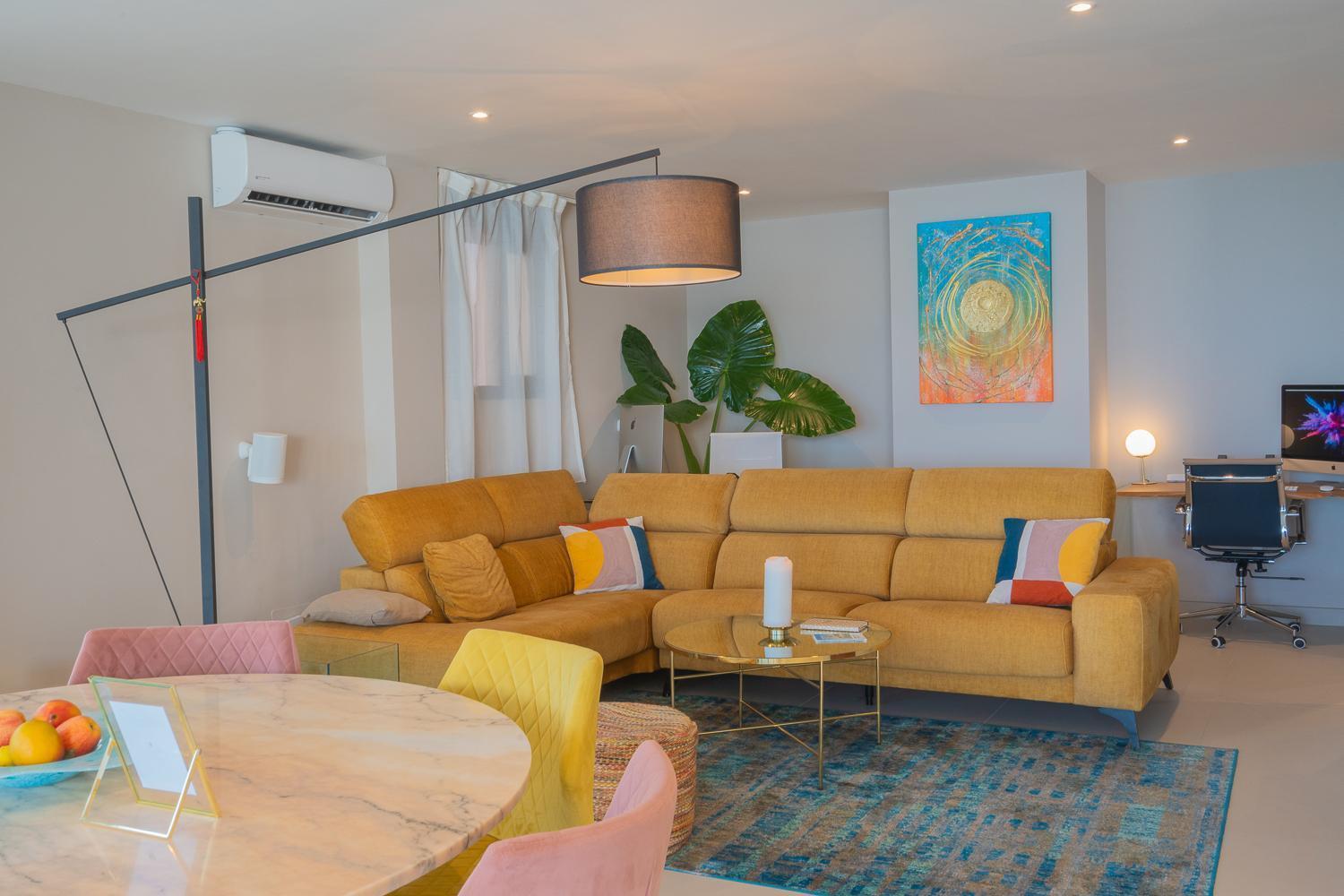 托雷莫利诺斯Private 250Sqm Garden Duplex, Jacuzzi, Cinema, Sea View Escape公寓 外观 照片