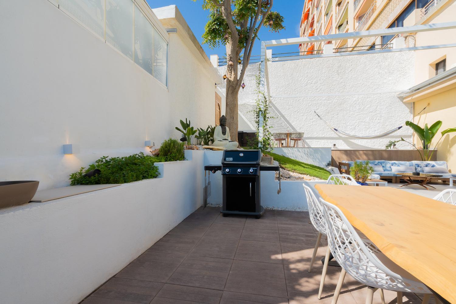 托雷莫利诺斯Private 250Sqm Garden Duplex, Jacuzzi, Cinema, Sea View Escape公寓 外观 照片