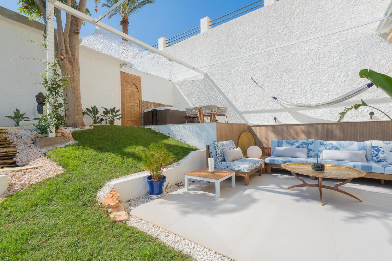 托雷莫利诺斯Private 250Sqm Garden Duplex, Jacuzzi, Cinema, Sea View Escape公寓 外观 照片