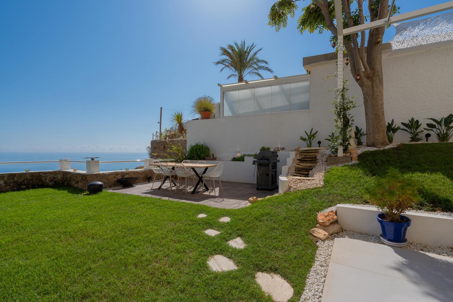 托雷莫利诺斯Private 250Sqm Garden Duplex, Jacuzzi, Cinema, Sea View Escape公寓 外观 照片
