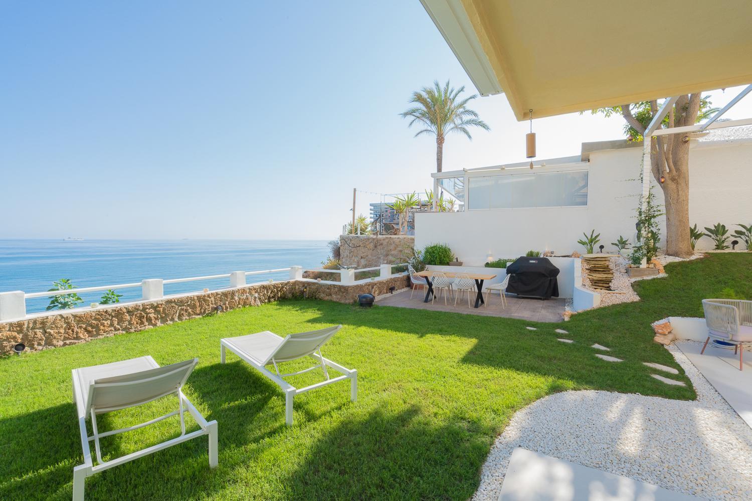 托雷莫利诺斯Private 250Sqm Garden Duplex, Jacuzzi, Cinema, Sea View Escape公寓 外观 照片